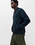 Pure Cotton Exploded Waffle Jacket