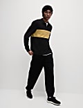 Cotton Rich Piqué Long Sleeve Polo Shirt