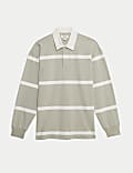 Pure Cotton Striped Rugby Shirt