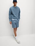 Zuiver katoenen garment-dyed sweatshirt