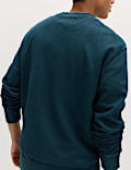 Sudadera deste&ntilde;ida 100 % algod&oacute;n