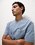 Pure Cotton Garment Dyed T-Shirt