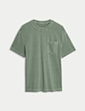 Pure Cotton Garment Dyed T-Shirt