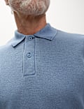 Relaxed Fit Pure Cotton Garment Dyed Polo Shirt