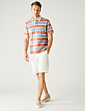 Pure Cotton Striped Rugby Shirt