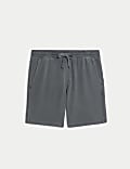 Relaxed Fit Pure Cotton Garment Dye Short