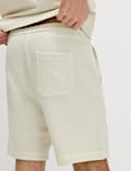 Relaxed Fit Pure Cotton Garment Dye Short