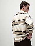 Pure Cotton Striped Rugby Shirt