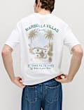 Pure Cotton Marbella Villas Graphic T-Shirt