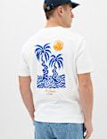 Pure Cotton St Lucia Graphic T-Shirt