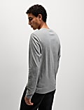 2pk Pure Cotton Long Sleeve T-Shirts