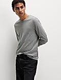 2pk Pure Cotton Long Sleeve T-Shirts