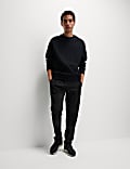 Lot de 2&nbsp;joggings coupe droite en coton
