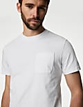 2pk Pure Cotton Crew Neck Midweight T-Shirts