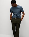 5pk Pure Cotton Crew Neck T-Shirts