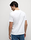 5pk Pure Cotton Crew Neck T-Shirts