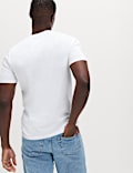 5 Pack Pure Cotton Crew Neck T-Shirts
