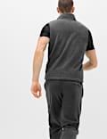 Micro Fleece Zip Up Funnel Neck Gilet