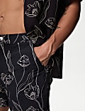 Quick Dry Floral Swim Shorts