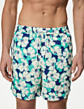 Quick Dry Floral Swim Shorts