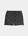 Quick Dry Printed Swim Shorts