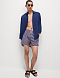 Quick Dry Lobster Print Swim Shorts