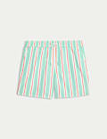 Quick Dry Deckchair Striped Swim Shorts