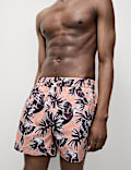 Quick Dry Toucan Print Swim shorts