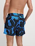 Quick Dry Printed Swim Shorts