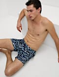 Quick Dry Printed Swim Shorts