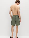 Quick Dry Longer Length Cargo Swim Shorts