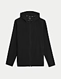 Zip Up Long Sleeve Hooded Jacket