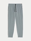 Stretch Drawstring Zip Pocket Joggers