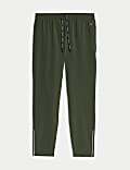 Pantalón deportivo con bolsillos con cremallera y cordón ajustable elásticos