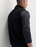 Micro Fleece Funnel Neck Gilet