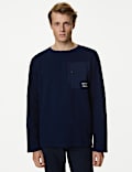 Pure Cotton Long Sleeve Top