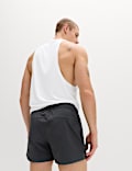 Elasticated Waist Stretch 3 Inch Sports Shorts