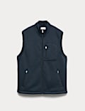 Fleece Lined Funnel Neck Gilet
