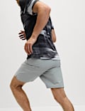 Regular Fit Stretch 9 inch Sports Shorts