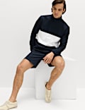 Club Sport Colour Block Half Zip Sweatshirt