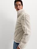 Chaqueta polar cortavientos con media cremallera