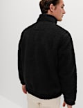 Fleece Windproof Half Zip Jacket
