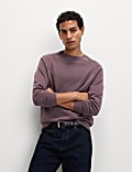 Pure Cotton Crew Neck Jumper