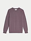 Pure Cotton Crew Neck Jumper