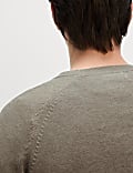 Pure Cotton Crew Neck Jumper