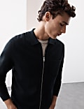 Jaket Rajut Bahan Katun