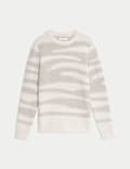 Merino Wool Rich Patterned Jumper