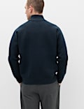 Relaxed Fit Zip Through Funnel Neck Jacket