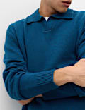 Relaxed Open Neck Jumper