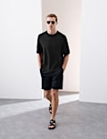 Crew Neck Knitted T-Shirt
